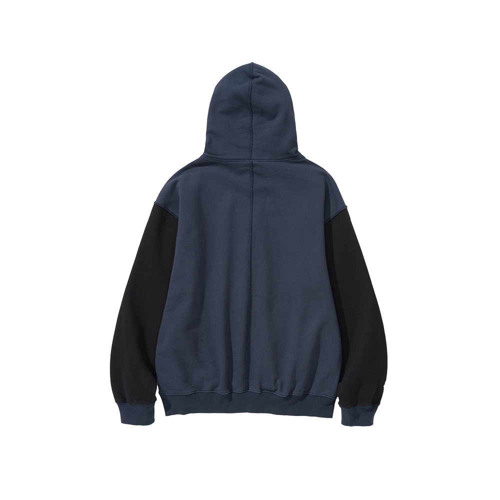 애프터매스 스타 포켓 후디 네이비(Aftermath Star Pocket Hoodie Navy) - 3