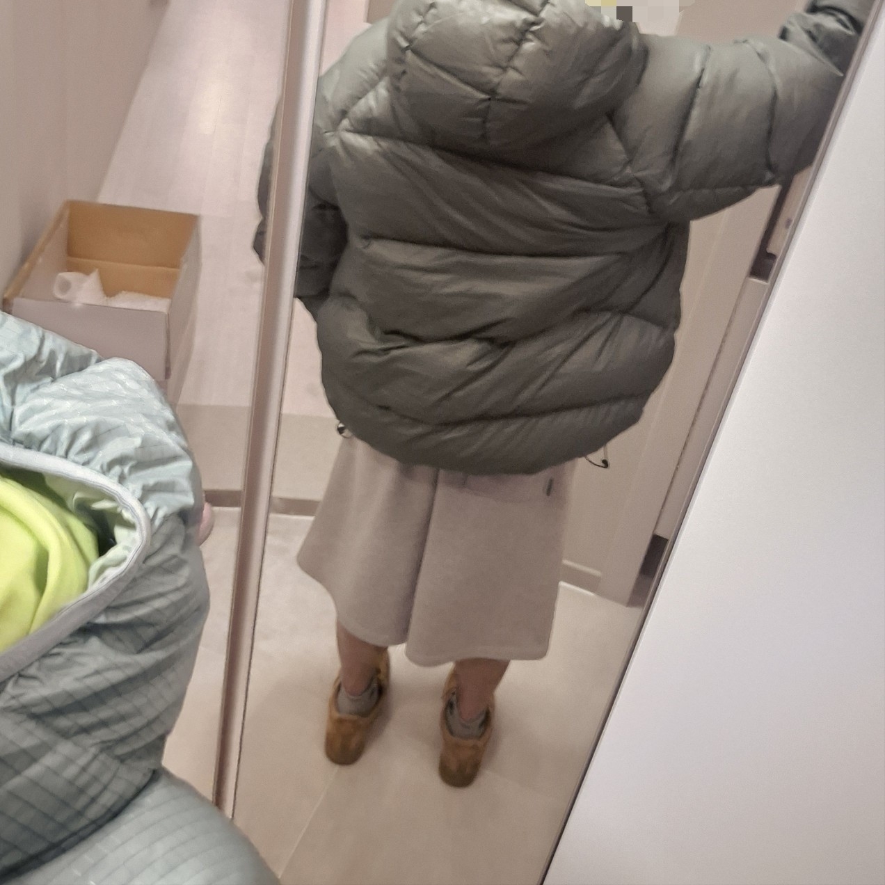 Palace Pertex Quantum RS Puffa Green - 25FW 착용 스타일 - 7