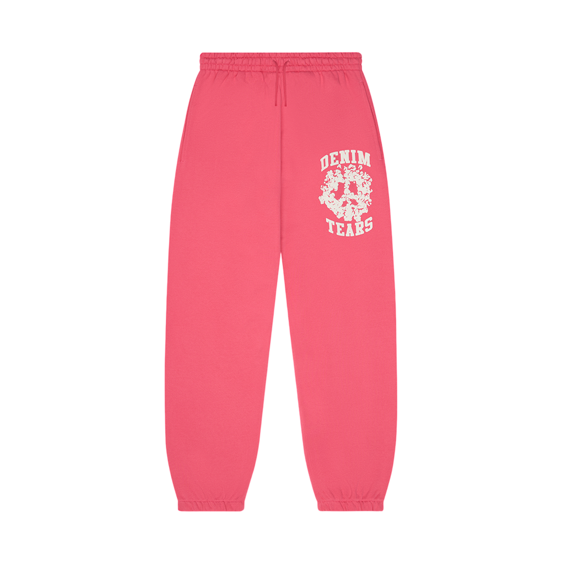 - Denim Tears x Corteiz Denim University Sweatpants Pink