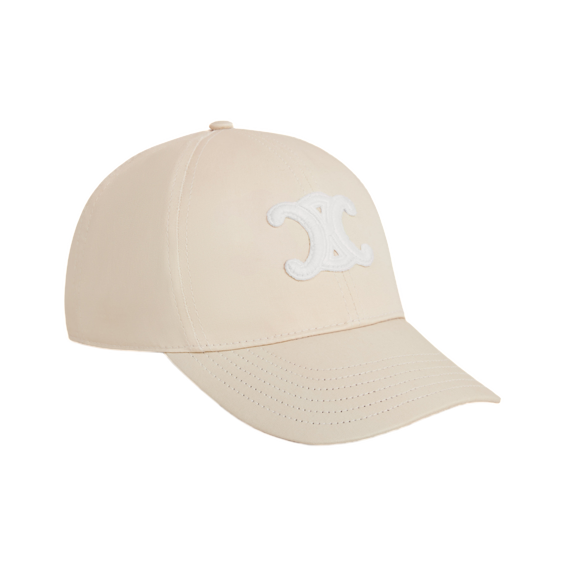 셀린느 트리옹프 베이스볼 캡 코튼 바닐라(Celine Triomphe Baseball Cap In Cotton Vanilla) - 1