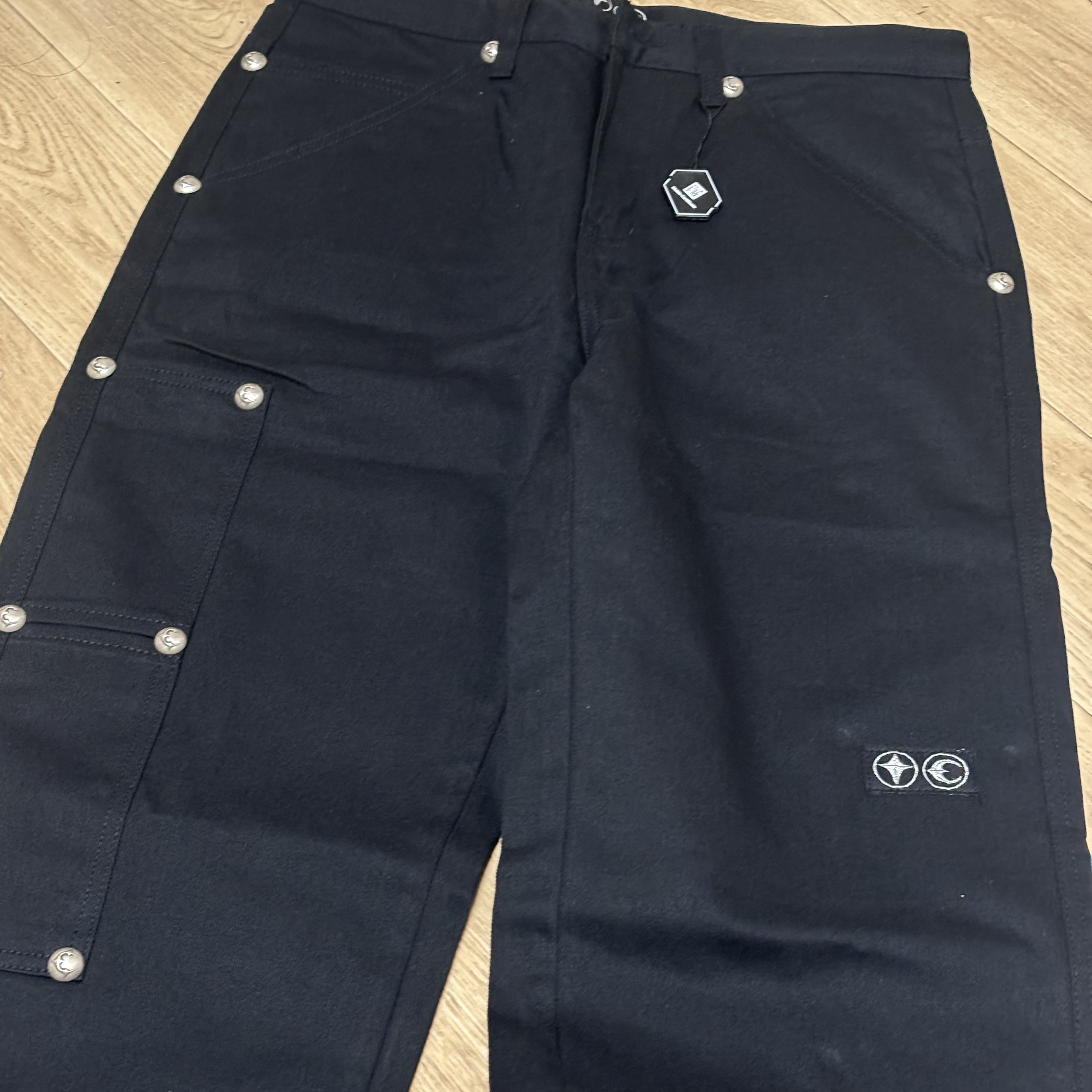 Thug Club Thug Pants (2) Black 착용 스타일