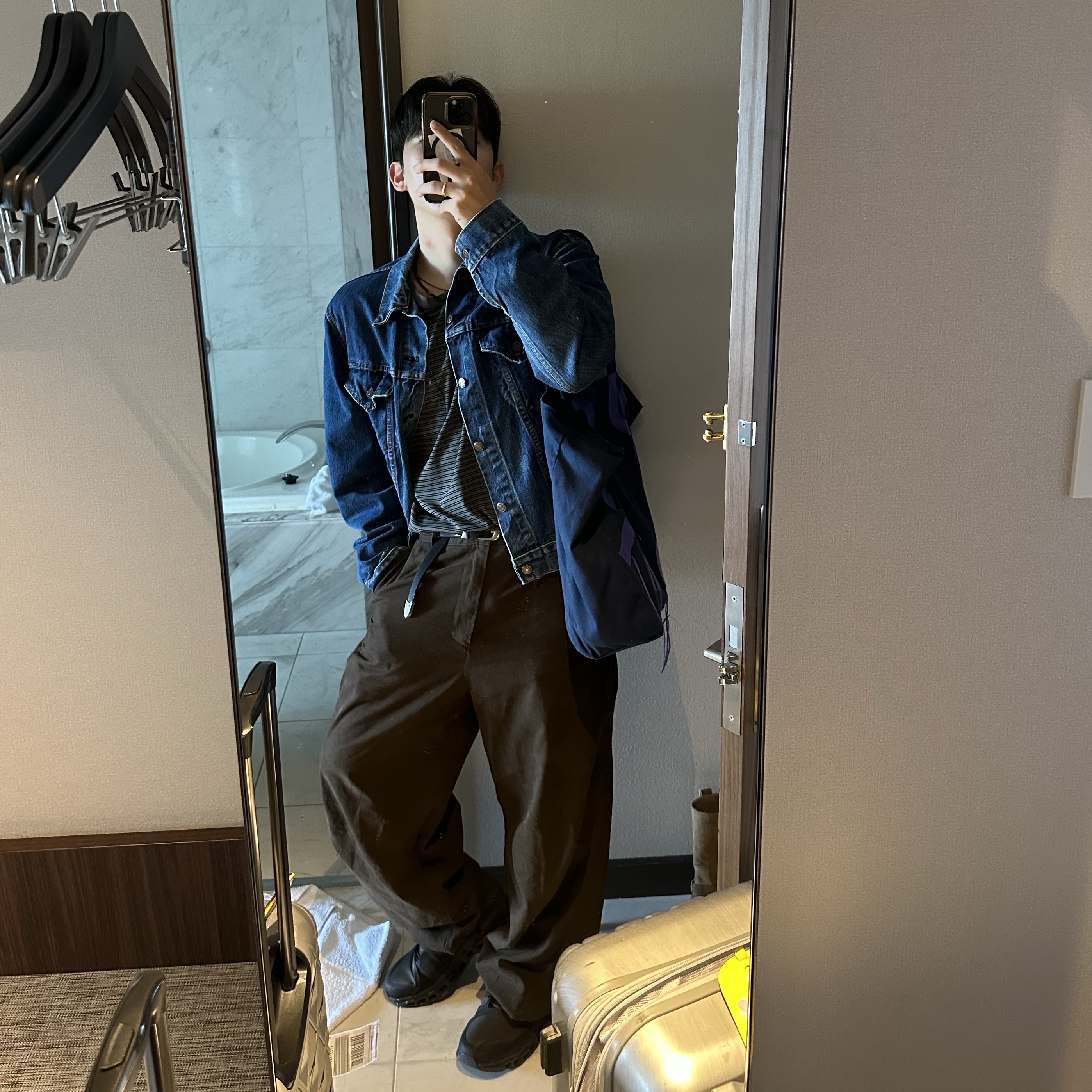 On Running x Post Archive Faction (Paf) Cloudmonster 2 Thorn Brown 착용 스타일