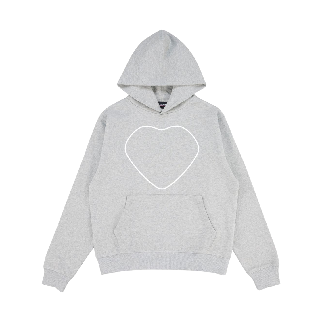 - Fragment x Blackpink Hoodie Heart Gray