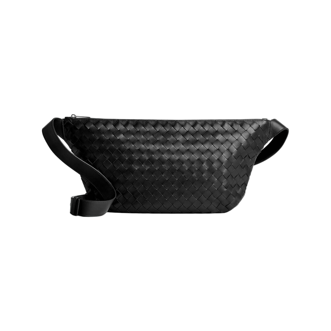 855415V2HL18803 Bottega Veneta Intrecciato Day Sling Black