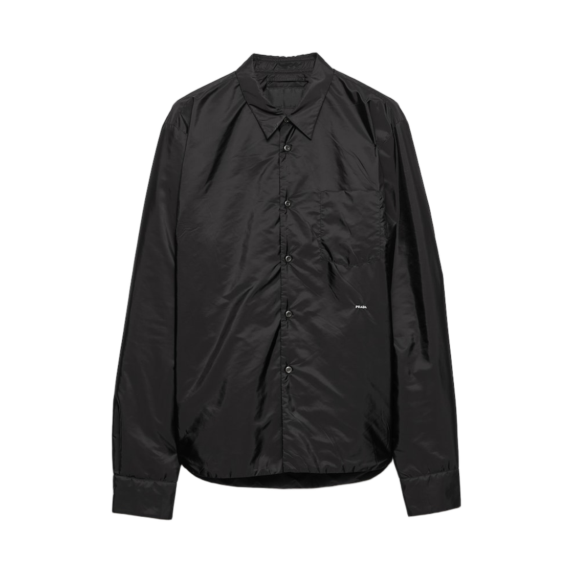 UCN662-1WQ9-F0002 Prada Re-Nylon Shirt Black