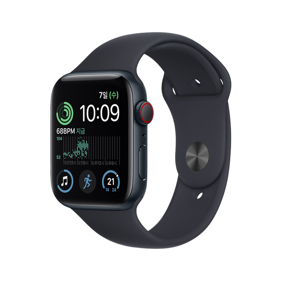 [A등급] 리퍼비시 애플워치 SE2 40mm 셀룰러 32기가 미드나이트([A등급] Refurbished Apple Watch SE (2nd Gen) 40mm Cellular 32GB Midnight)