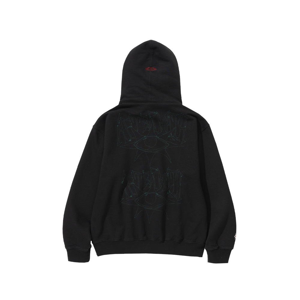 애프터매스 스티치 후디 블랙(Aftermath Stitch Hoodie Black) - 3