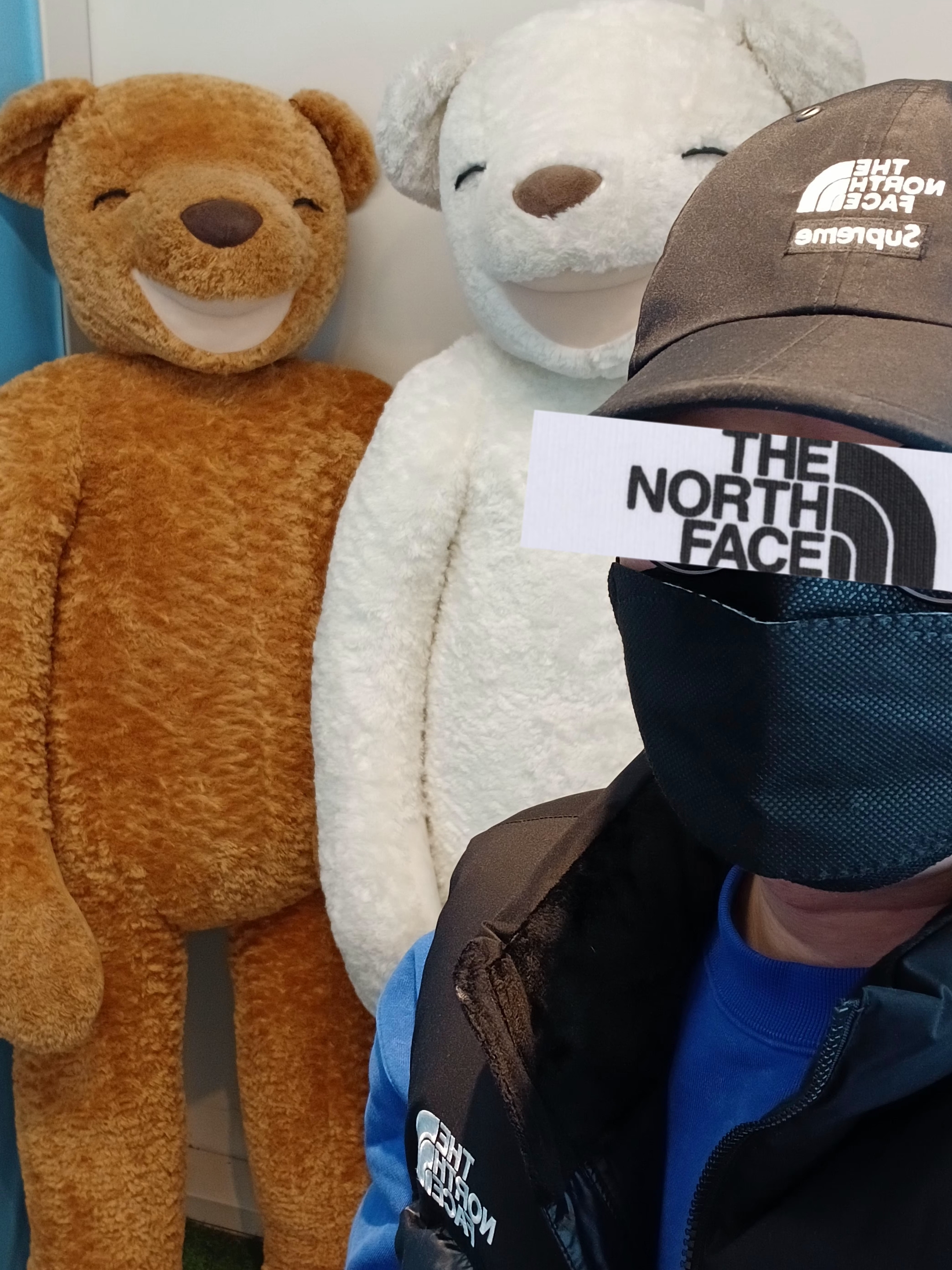 Supreme x The North Face Split 6-Panel Black - 24SS, Nike x Stussy NRG Acid Washed Crewneck Game Royal (DR4024-480) 착용 스타일 - 6
