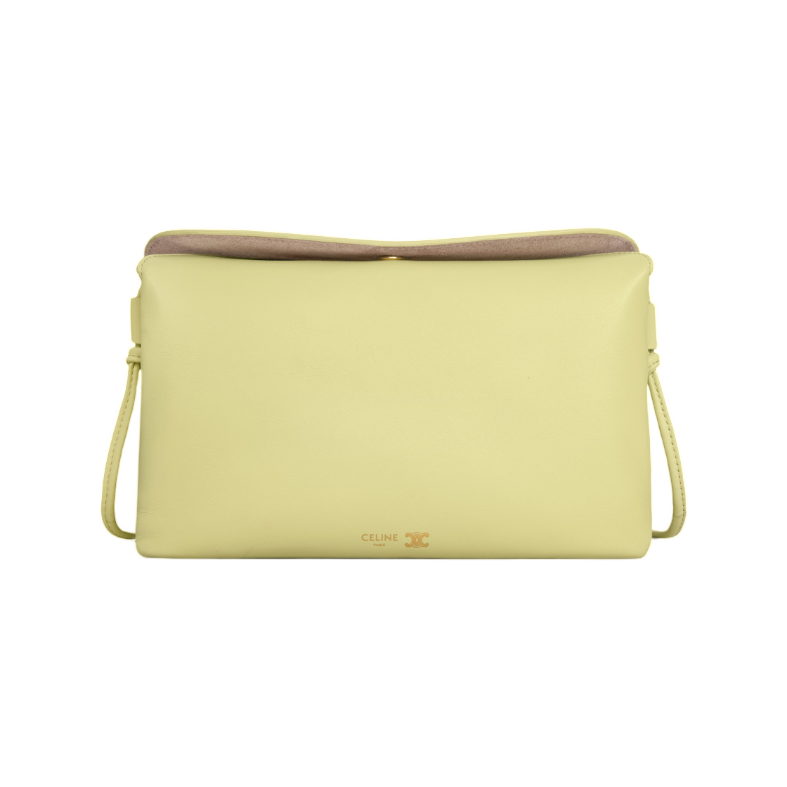 10P862O86-11CU Celine Trio Flap In Smooth Lambskin Citrus