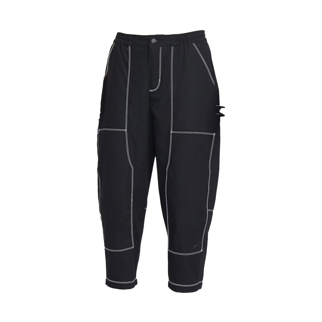 IF0312-010 (W) Nike NSW Loose Lowrise Carpenter Pants Black Black Oxidized (IF0312-010)