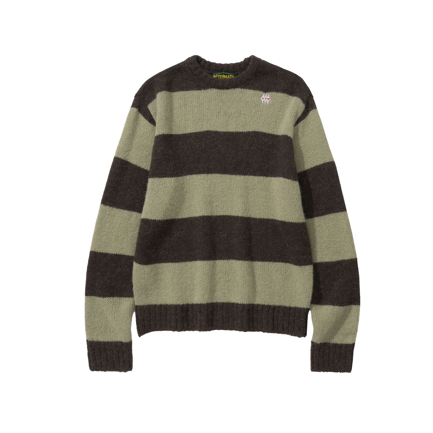 애프터매스 스트라이프 니트 그린(Aftermath Stripe Knit Green) - 2