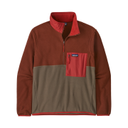 Patagonia Microdini 1/2-Zip Fleece Pullover Marlow Brown