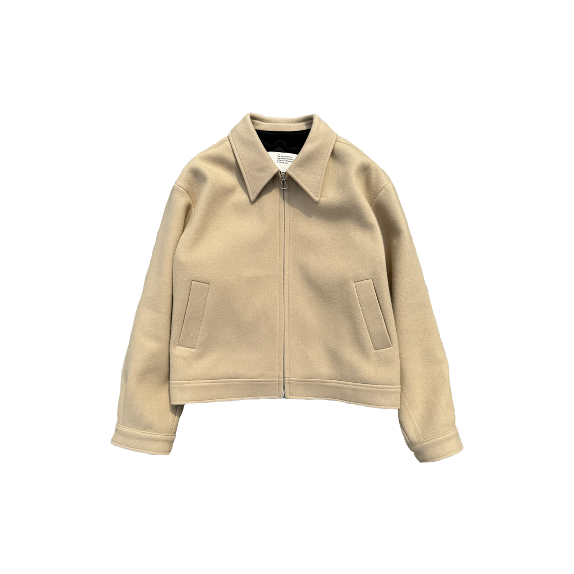 IW-061 INSSENSE Minimal Wool Blouson Jacket