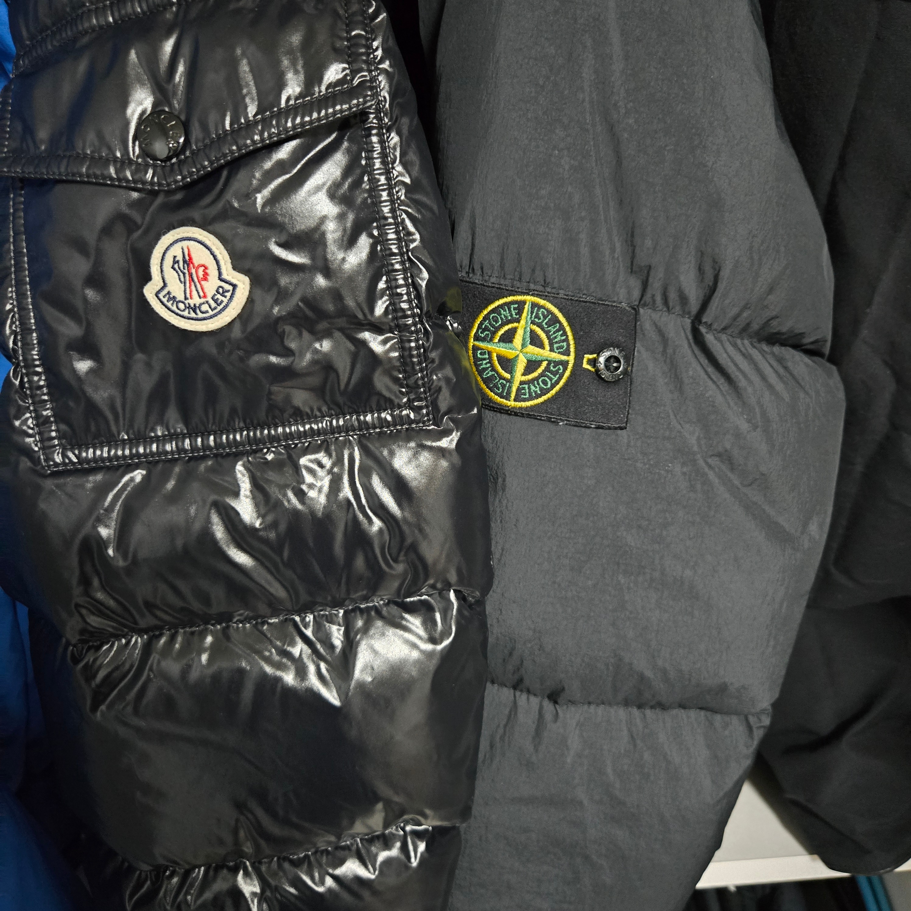 Moncler Maya Hooded Short Down Jacket Black - 25FW 착용 스타일
