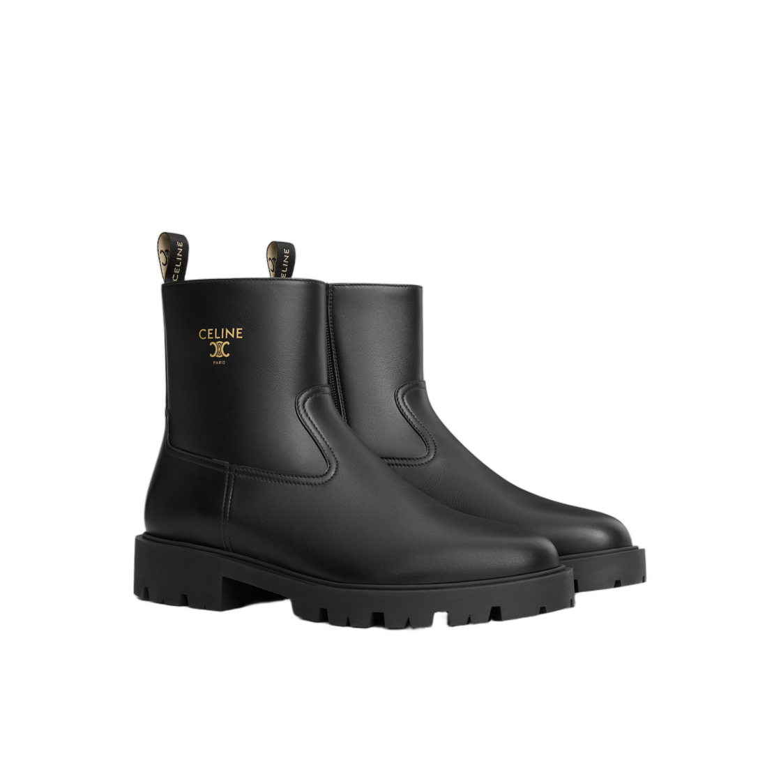 (W) 셀린느 마가렛 부츠 카프스킨 블랙((W) Celine Margaret Boot In Calfskin Black) - 2
