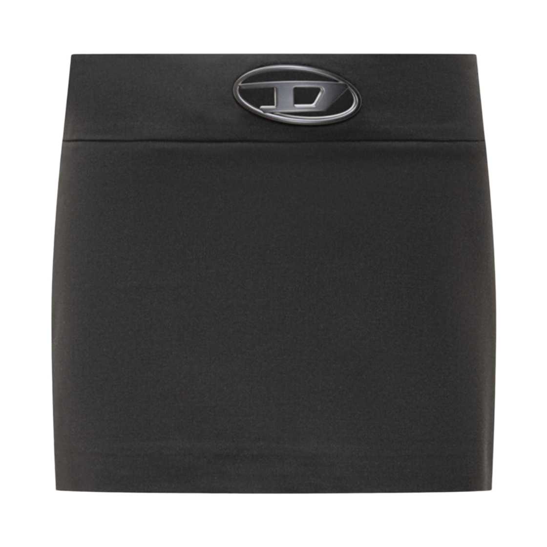 A143880PHAL-9XXA (W) Diesel O-Dixy Mini Skirt in Wool Blend Black Black