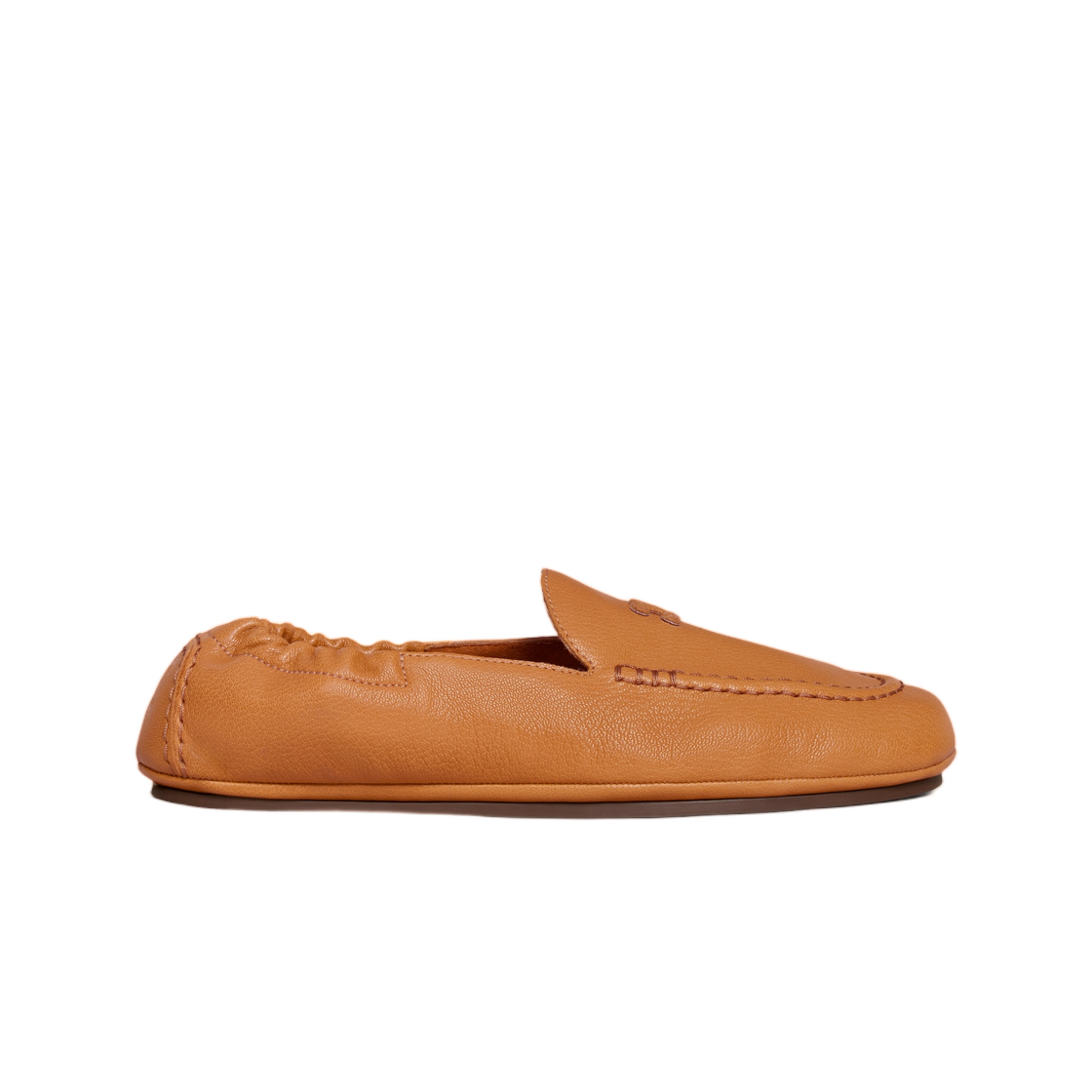 365165275C-03AA (W) Celine Adam Slip-On Loafer In Goatskin Sahara
