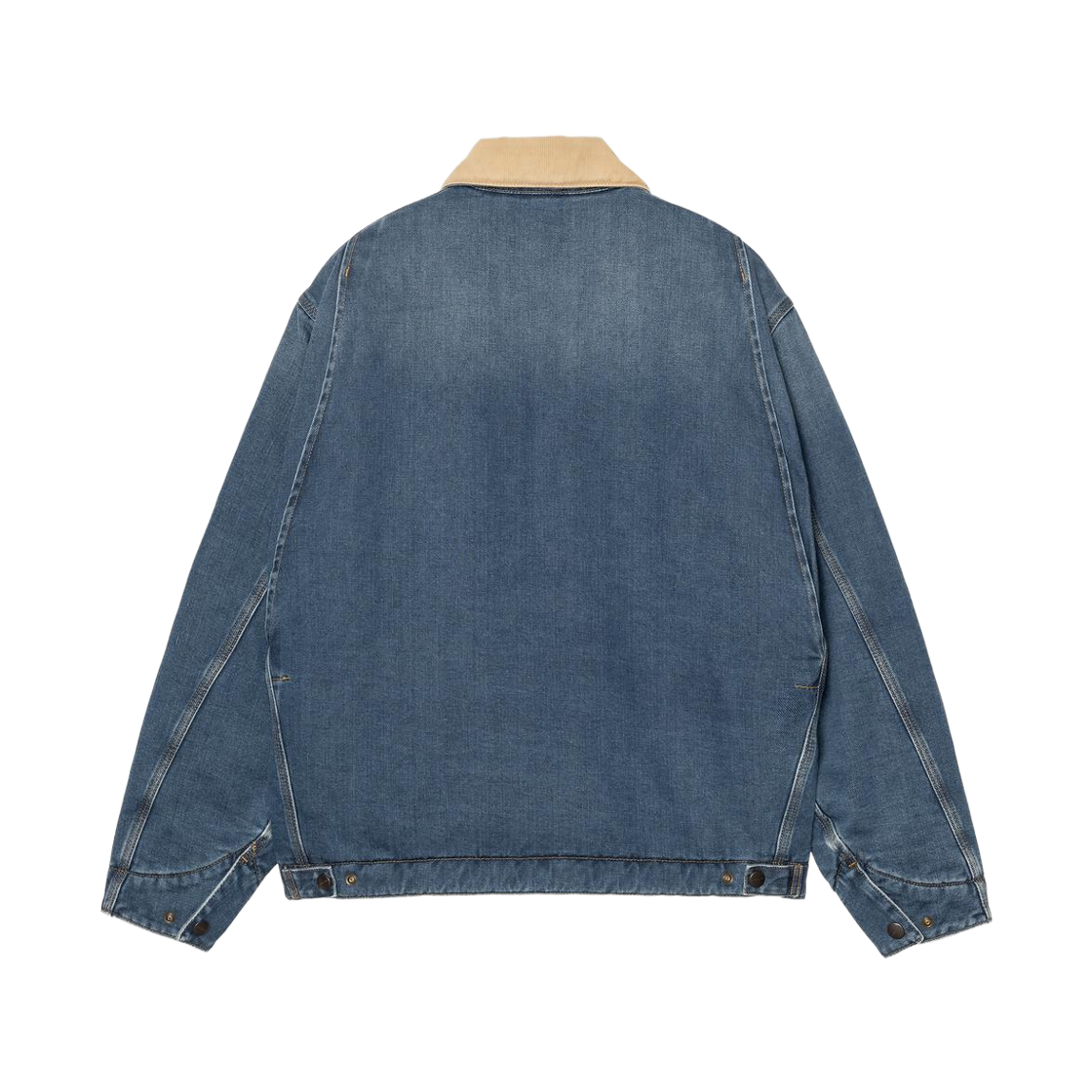 칼하트 WIP OG 디트로이트 자켓 블루 더스티 해밀턴 브라운 다크 유즈드 워시(Carhartt WIP OG Detroit Jacket Blue Dusty Hamilton Brown Dark Used Wash) - 2