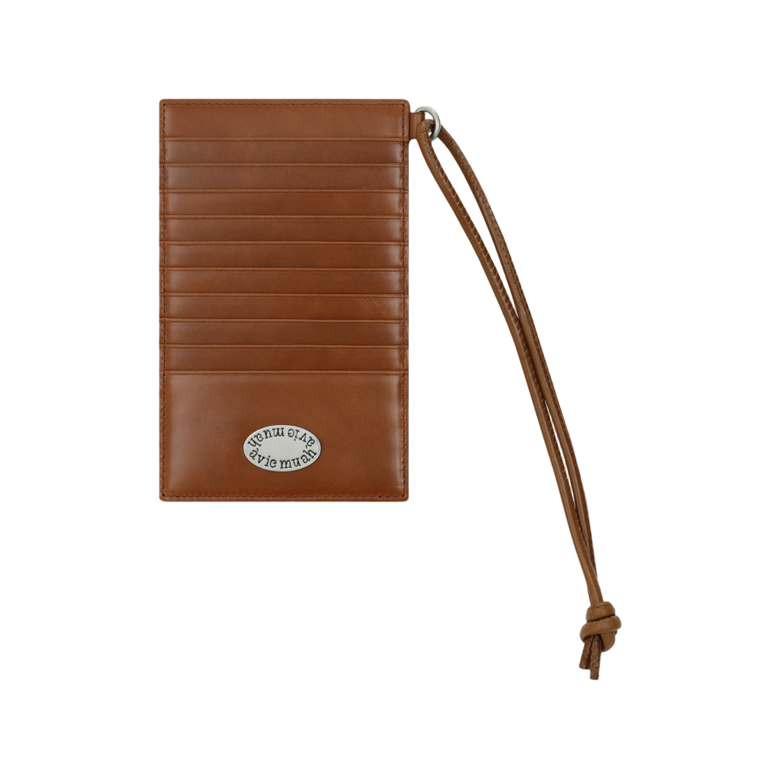 아비에무아 아비에 스트랩 카드 홀더 브라운(Aviemuah Ave Strap Card Holder Brown)