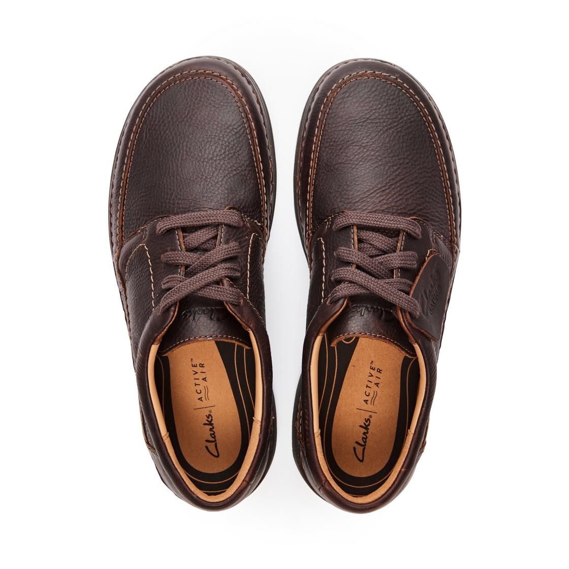 클락스 남성 베이직 스티치 컴포트화 브라운(Clarks Men’s Basic Stitch Comfort Shoes Brown) - 4