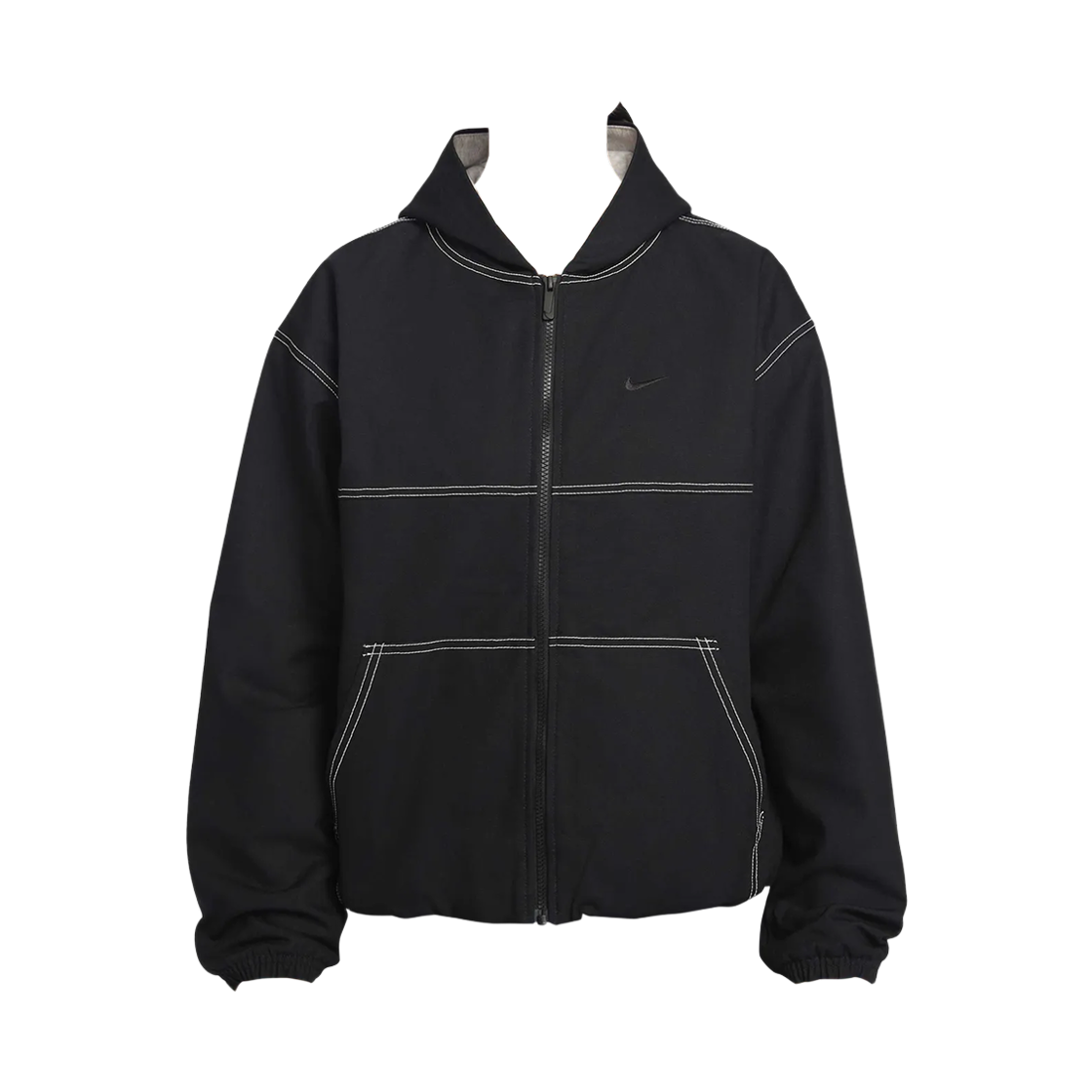 IF0337-010 (W) Nike NSW Oversized Workwear Jacket Black (IF0337-010)