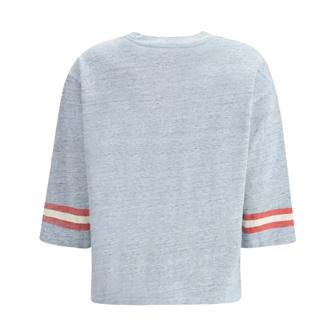 (W) 가니 오버다이드 코튼 티셔츠 베이비 블루((W) Ganni Overdyed Cotton T-Shirt Baby Blue) - 2