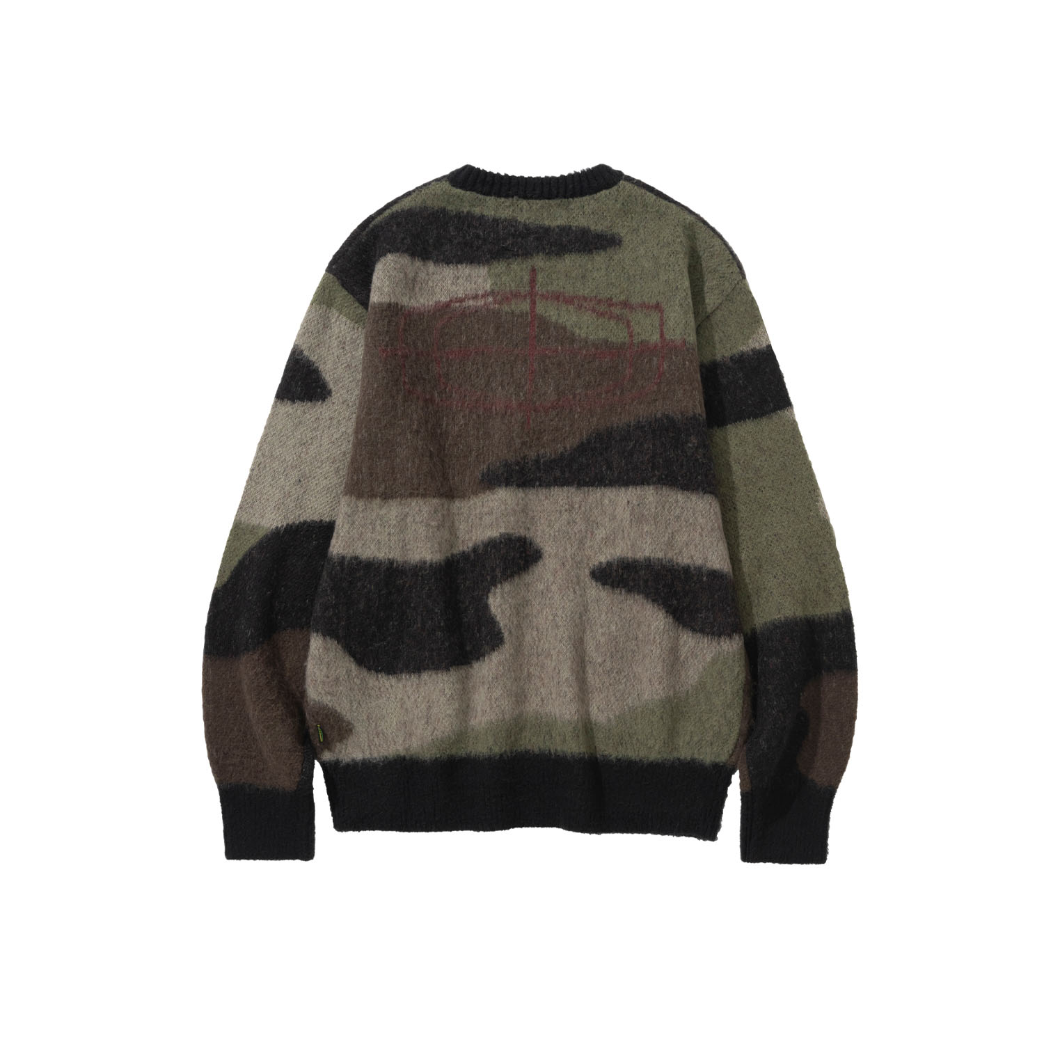 애프터매스 우드랜드 모헤어 니트 카모(Aftermath Woodland Mohair Knit Camo) - 3