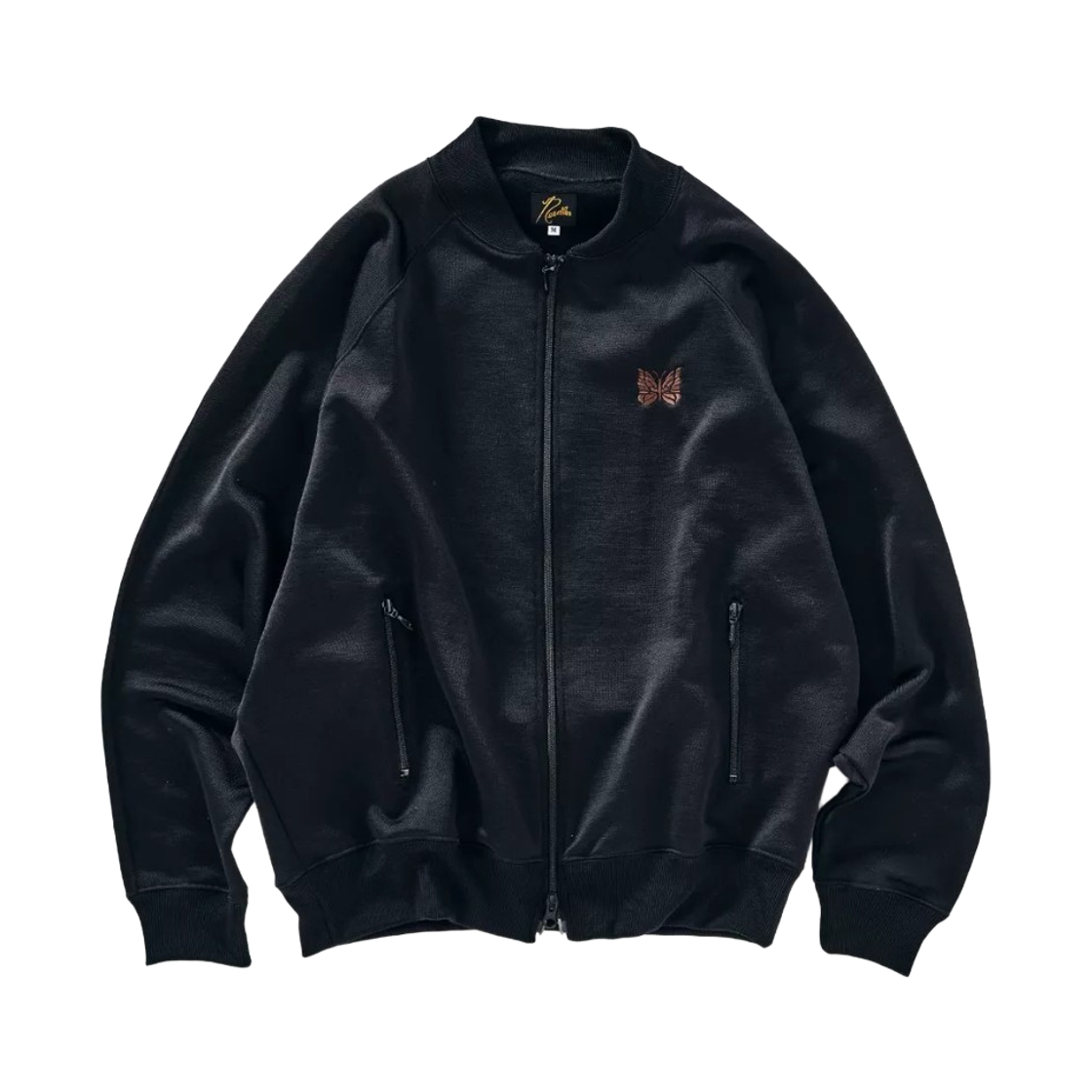 니들스 x 417 에디피스 돌먼 슬리브 트랙 자켓 블랙(Needles x 417 Edifice Dolman Sleeve Track Jacket Black) - 1