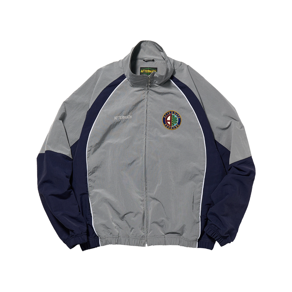 애프터매스 파이핑 라인 트랙 자켓 그레이(Aftermath Piping Line Track Jacket Grey)