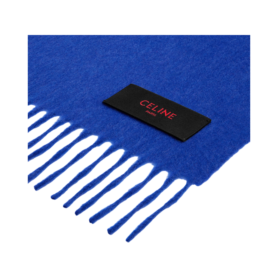 셀린느 스카프 캐시미어 사파이어 블루(Celine Scarf In Cashmere Sapphire Blue) - 3