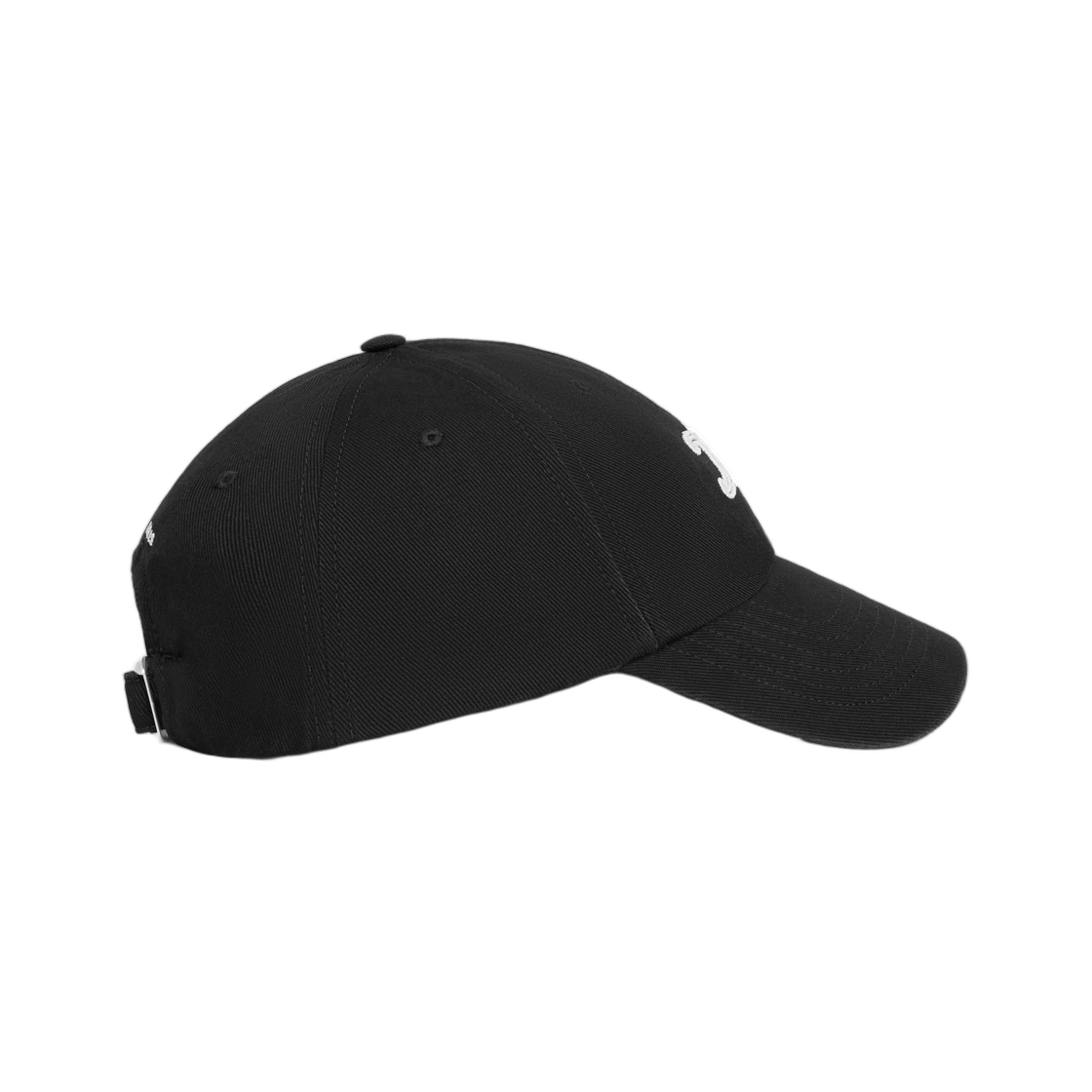 셀린느 비비안 캡 코튼 트윌 블랙 화이트(Celine Vivienne Cap In Cotton Twill Black White) - 3