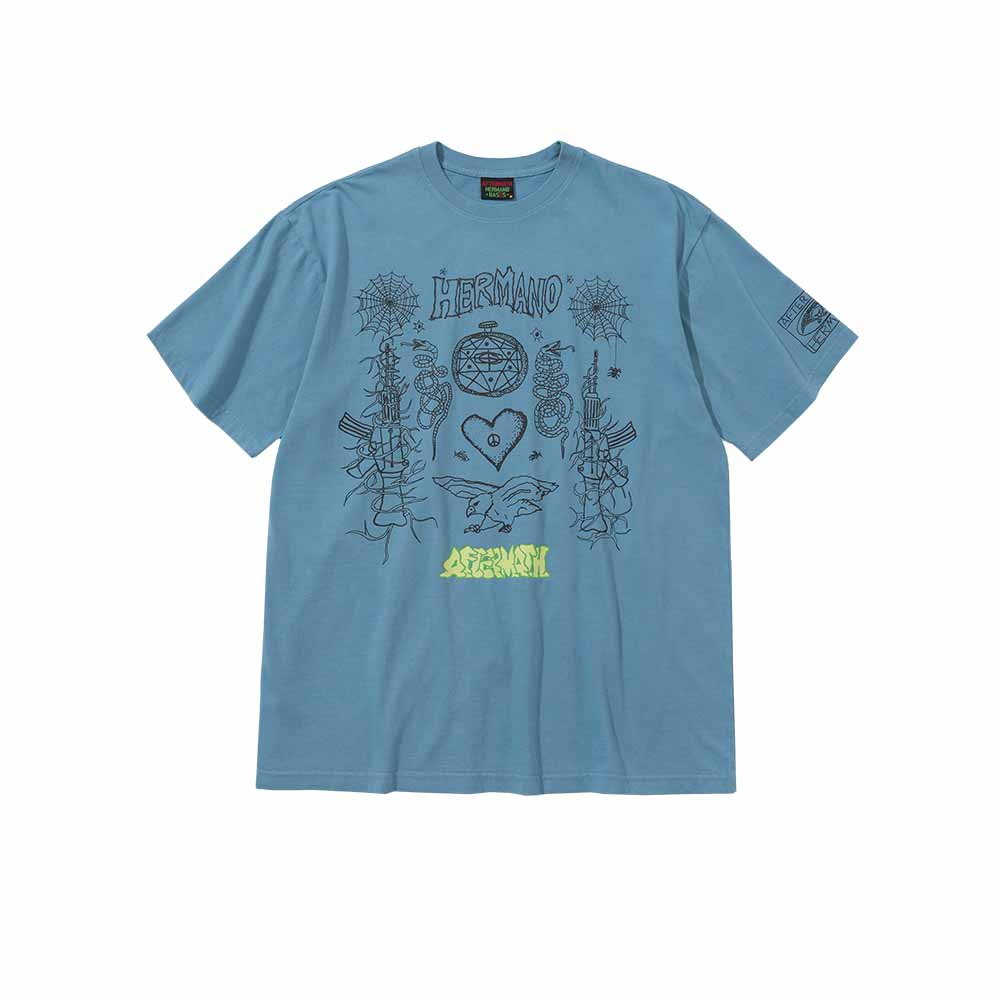 애프터매스 러브 티 스카이 블루(Aftermath Love Tee Sky Blue) - 2