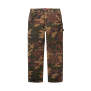 Supreme Wide Wale Corduroy Painter Pants Woodland Camo - 25FW
