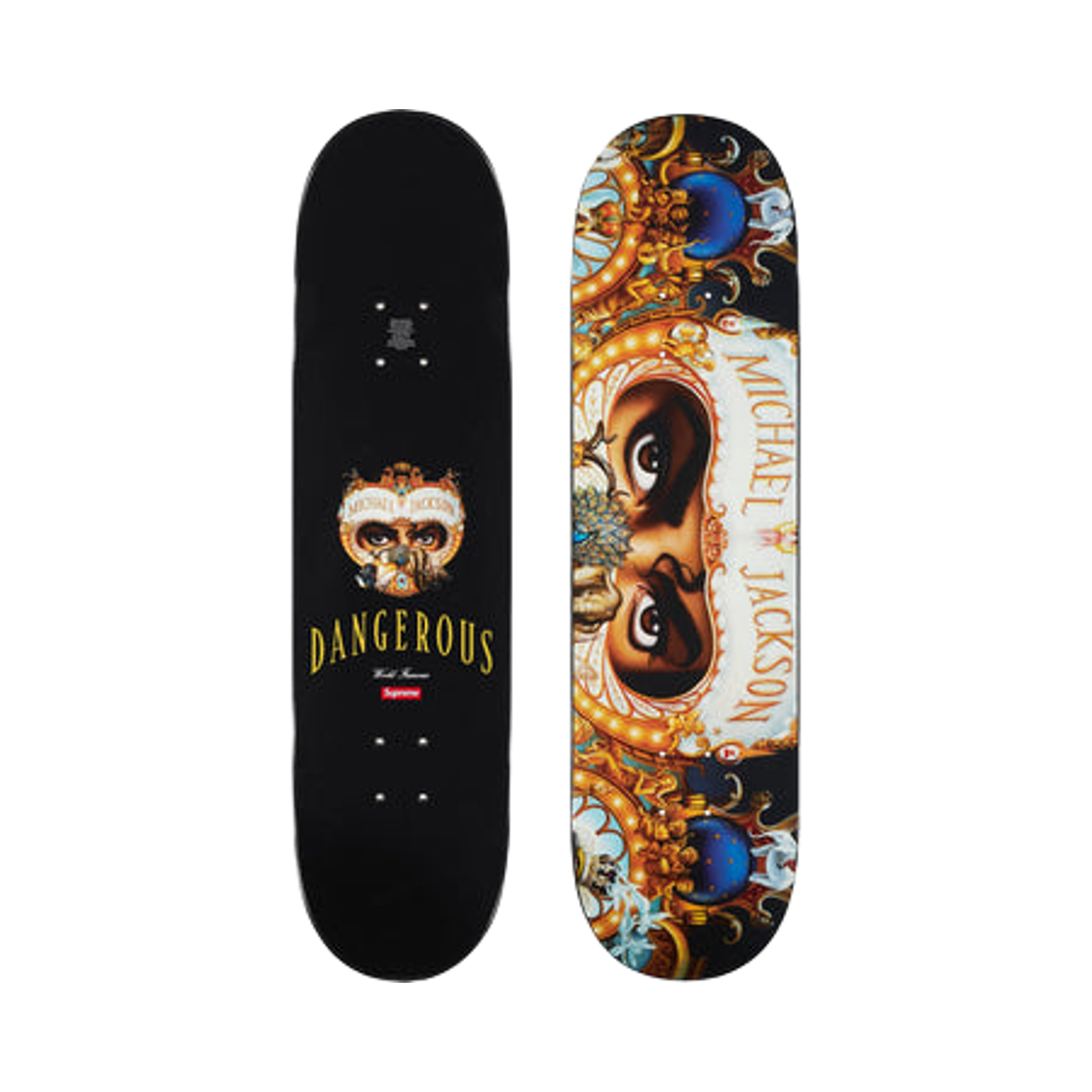슈프림 x 마이클 잭슨 데인저러스 스케이트보드 멀티컬러 - 25FW(Supreme x Michael Jackson Dangerous Skateboard Multicolor - 25FW)