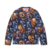 Supreme x Marmot Base Layer L/S Top Skull Pile - 25FW