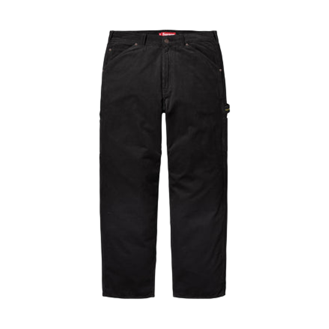 슈프림 와이드 웨일 코듀로이 페인터 팬츠 블랙 - 25FW(Supreme Wide Wale Corduroy Painter Pants Black - 25FW) - 1