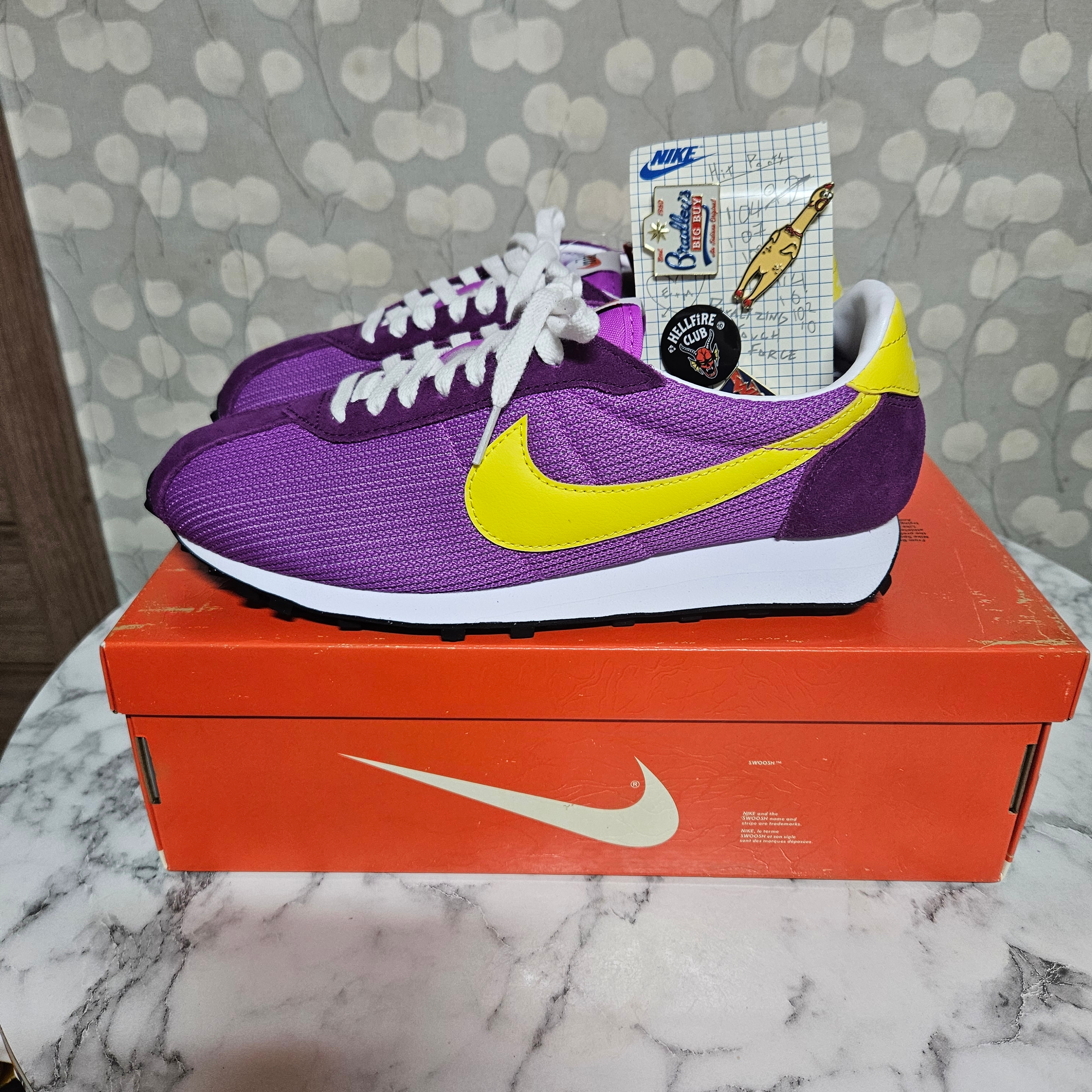 (W) Nike x Stranger Things LD-1000 Fuchsia Dream Opti Yellow 착용 스타일 - 3