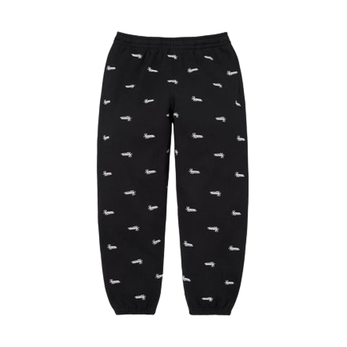 - Supreme Repeat Script Sweatpant Black - 25FW