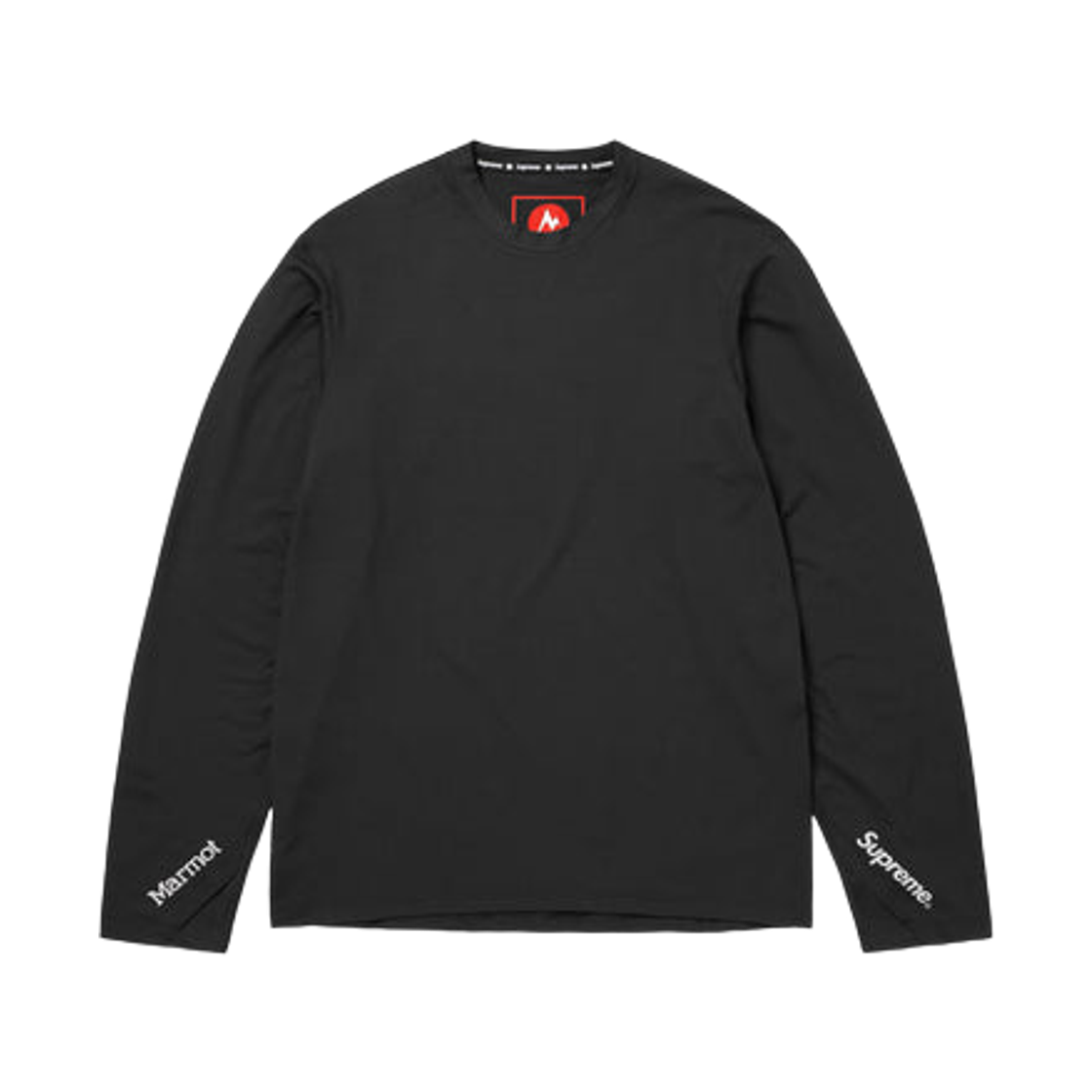 슈프림 x 마모트 베이스 레이어 롱슬리브 탑 블랙 - 25FW(Supreme x Marmot Base Layer L/S Top Black - 25FW) - 1