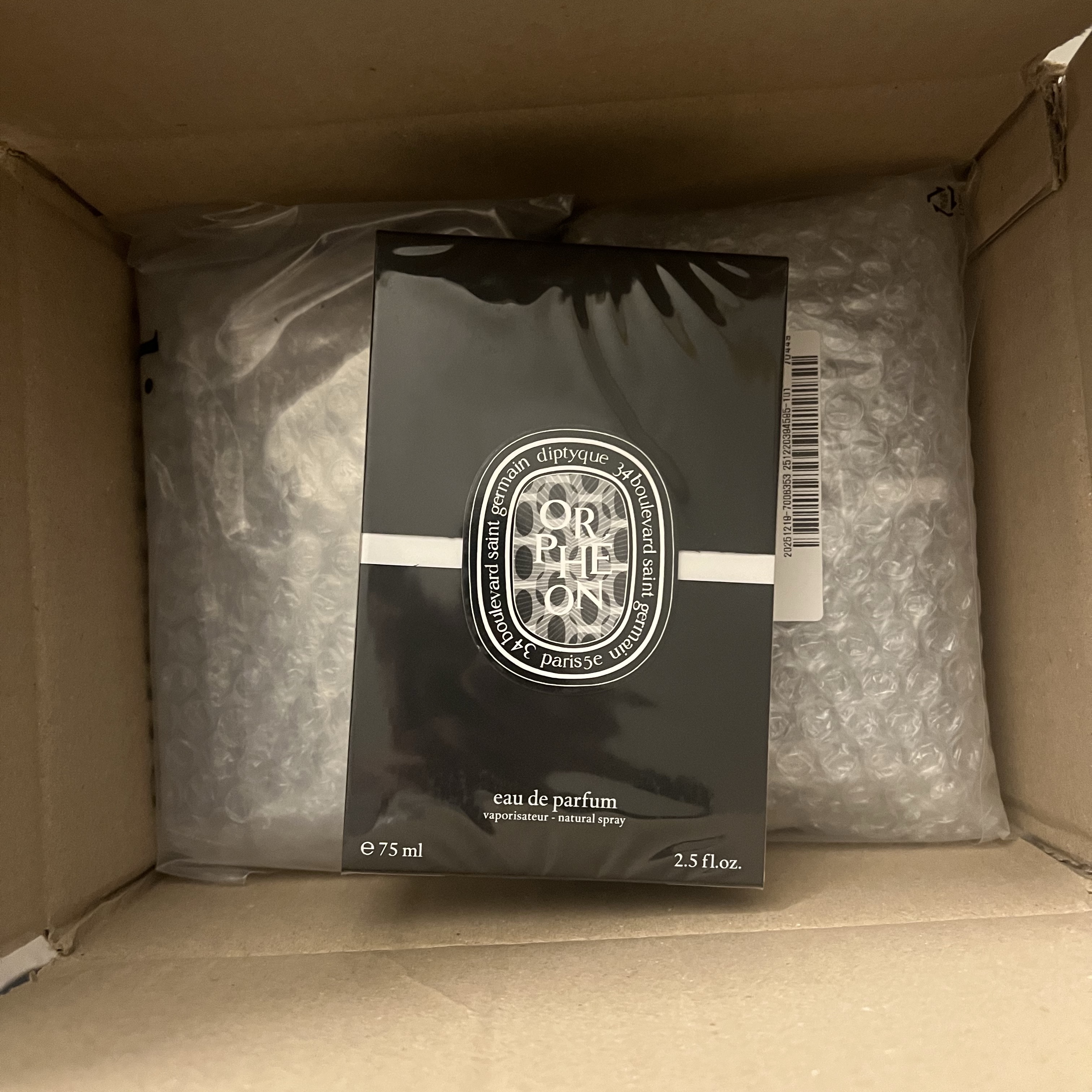 Diptyque Orpheon Eau De Parfum 75ml 착용 스타일