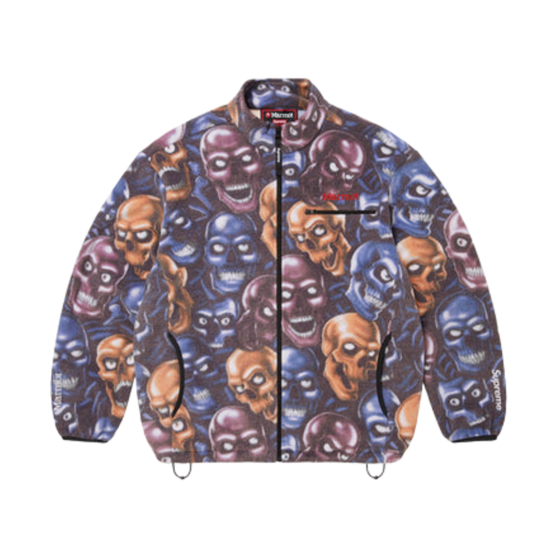 슈프림 x 마모트 플리스 자켓 스컬 파일 - 25FW(Supreme x Marmot Fleece Jacket Skull Pile - 25FW)