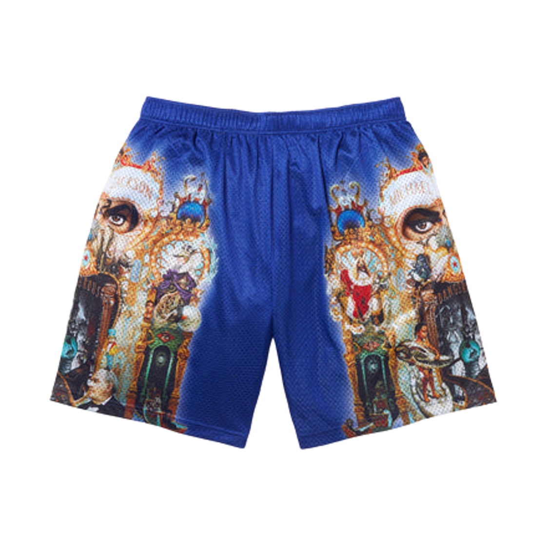 슈프림 x 마이클 잭슨 데인저러스 메쉬 쇼츠 로열 - 25FW(Supreme x Michael Jackson Dangerous Mesh Short Royal - 25FW) - 1