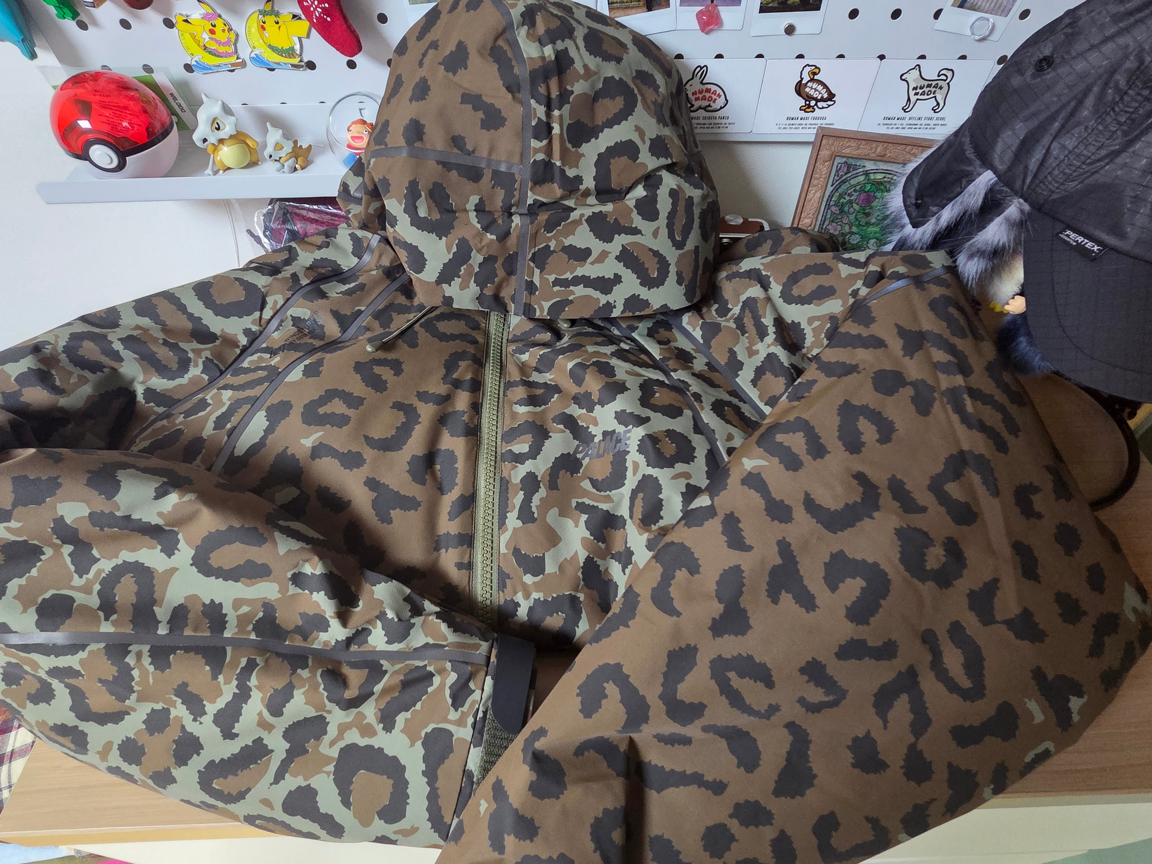 Palace Gore-Tex Windstopper Illuminator Jacket Cheetah - 25FW 착용 스타일