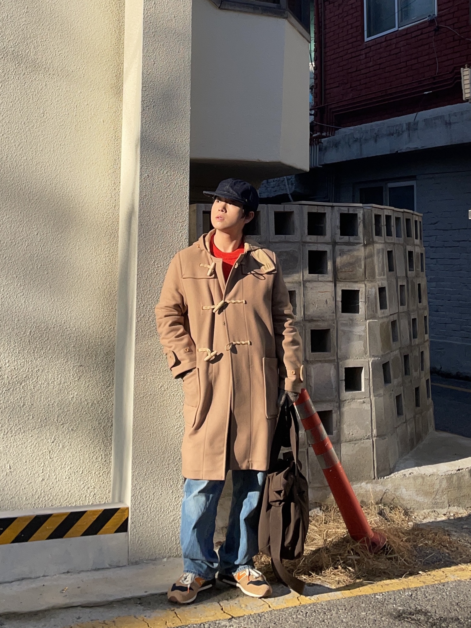 New Balance x Levi's 1300 Made in USA (Levi's Tag), Uniqlo x JW Anderson Straight Jean Blue - KR 착용 스타일