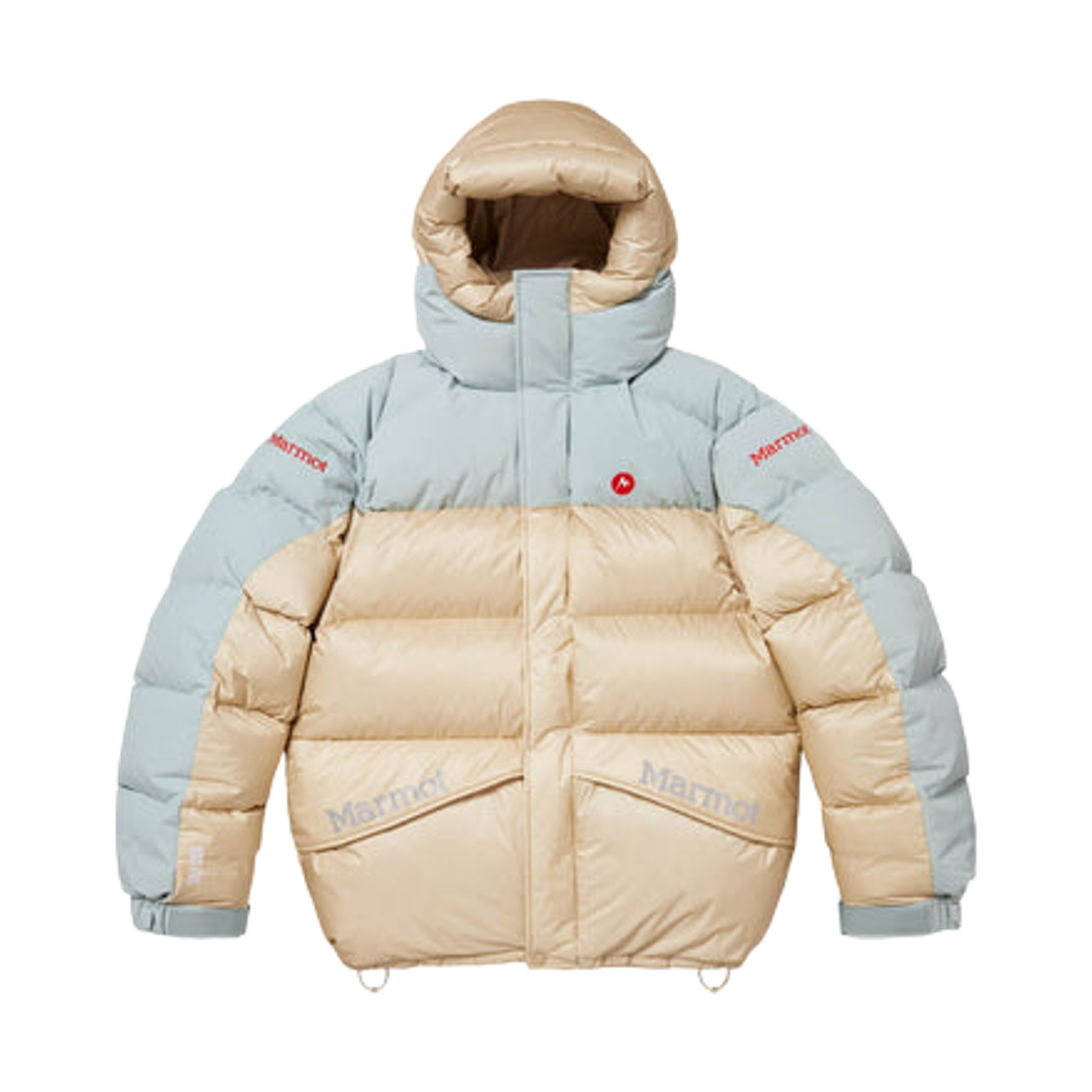 - Supreme x Marmot 800-Fill Down Parka Tan - 25FW