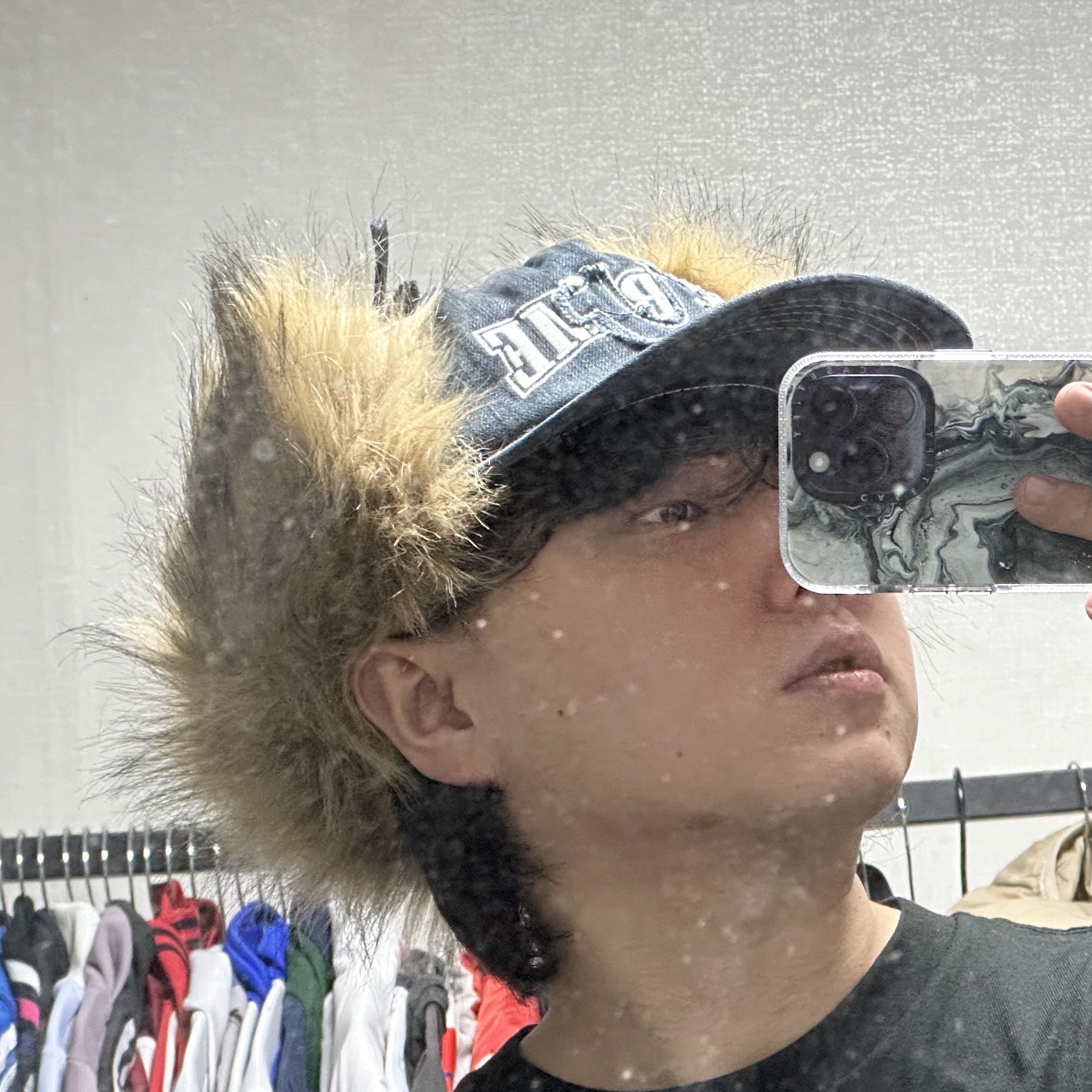 Supreme x True Religion Earflap 5-Panel Dirty Indigo - 25FW 착용 스타일 - 2