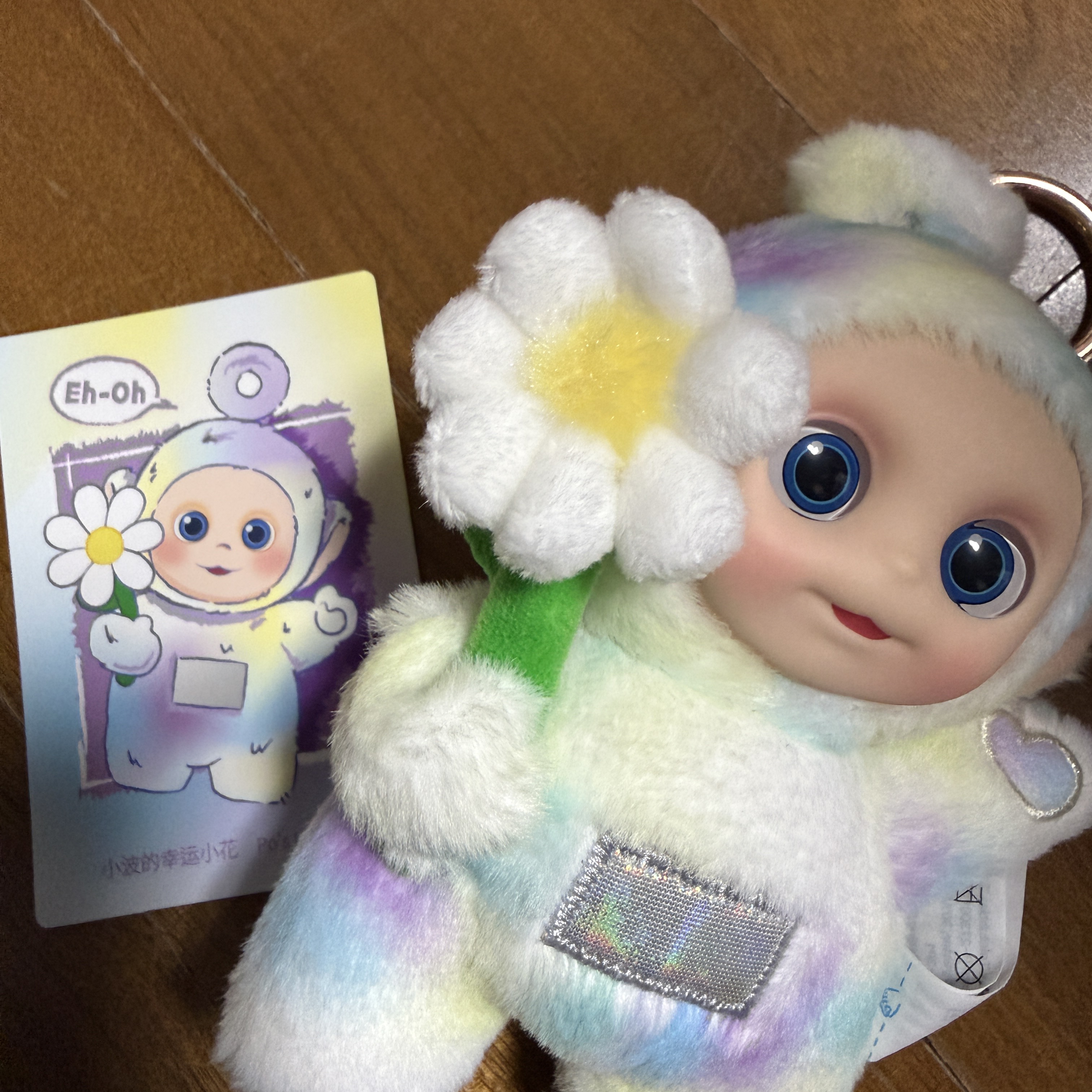 Pop Mart Teletubbies Say Hello Series Figures Sealed Case (8 Blind Boxes) 착용 스타일