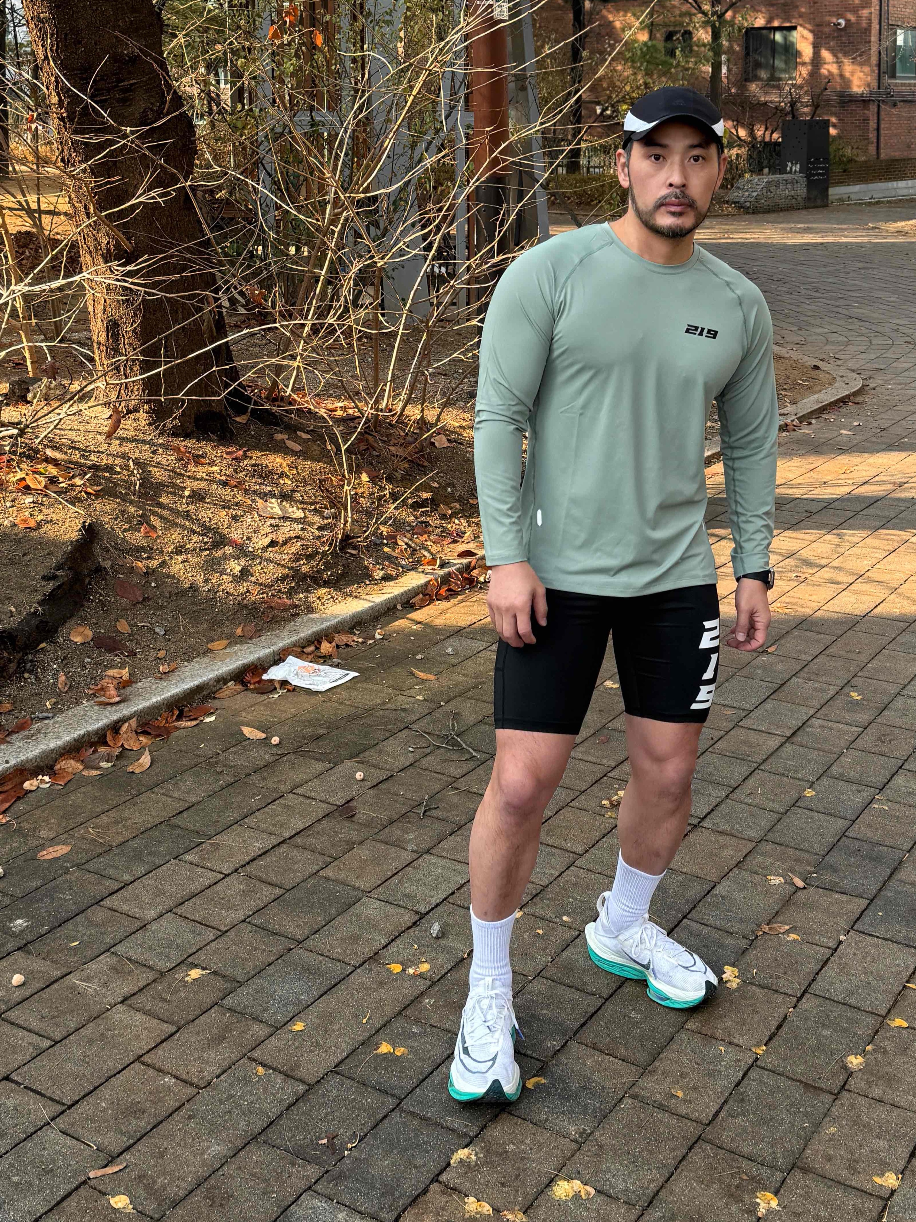 Nike Air Zoom Alphafly Next% 2 White Clear Jade 착용 스타일 - 2