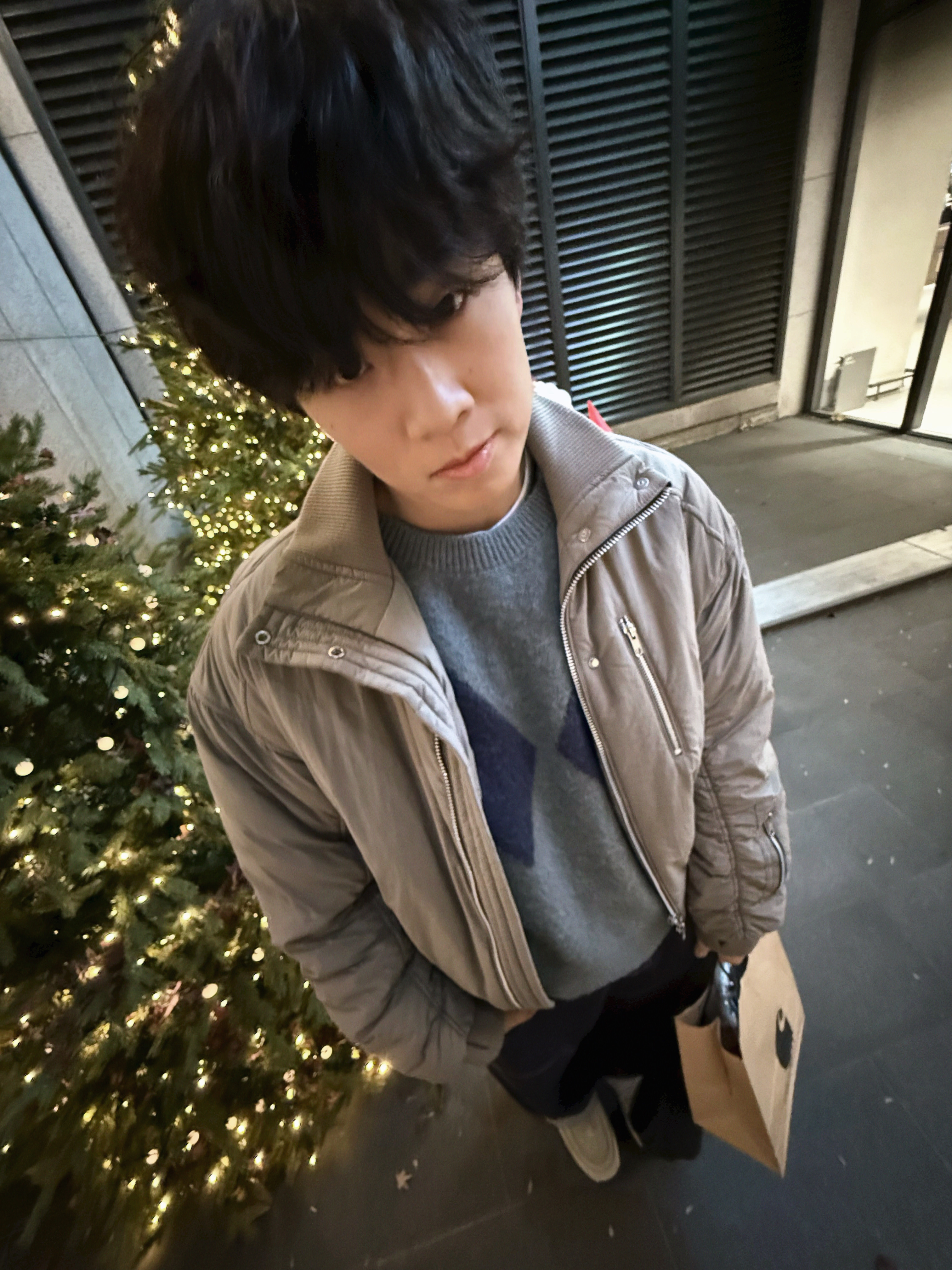 Haleine Highneck Bomber Padding Khaki Beige, [KREAM 단독] Millo Archive X Negative Three Crescendo Desert Boots Beige 착용 스타일 - 2