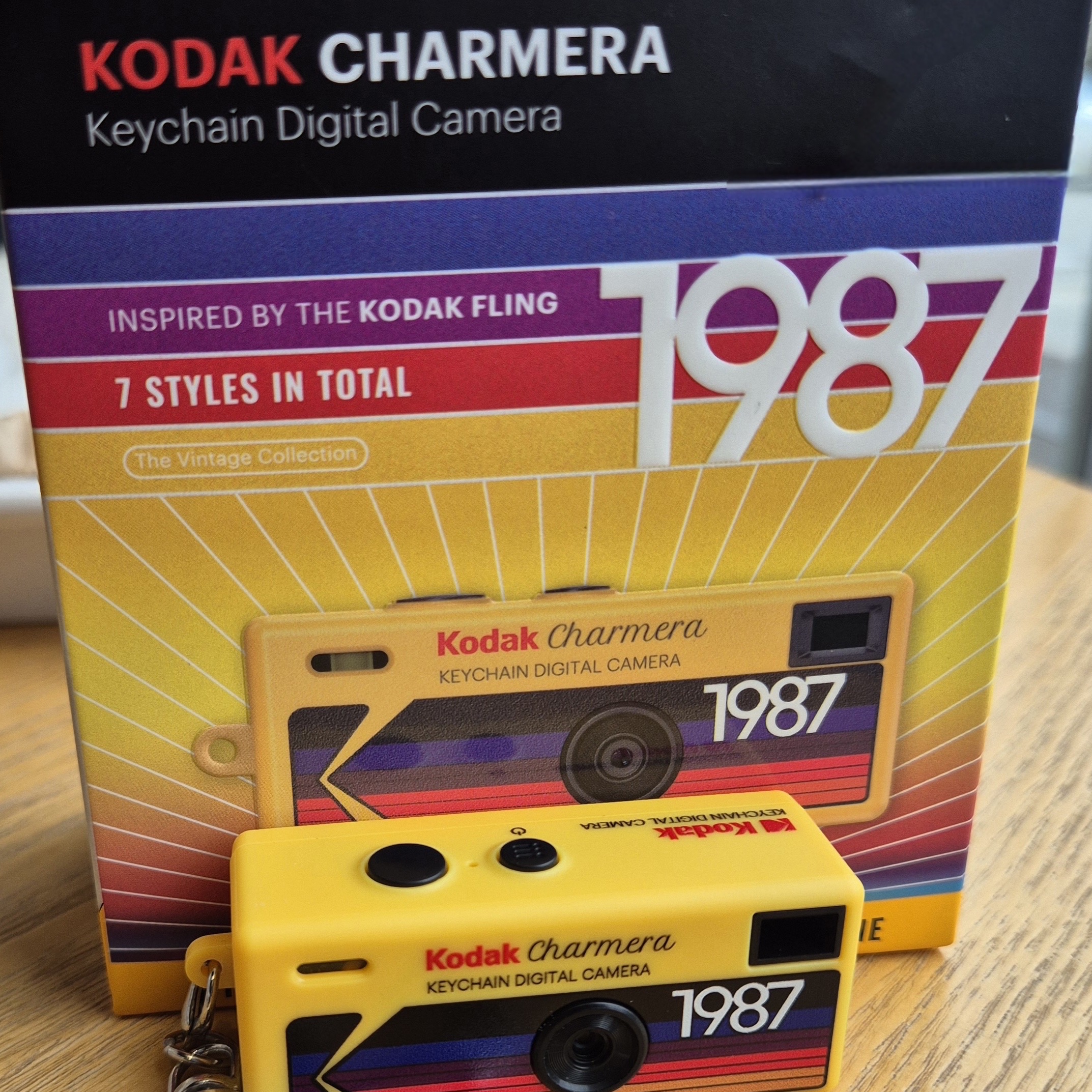 Kodak Charmera Key Chain Film Camera Sealed Case (1 Blind Box) 착용 스타일